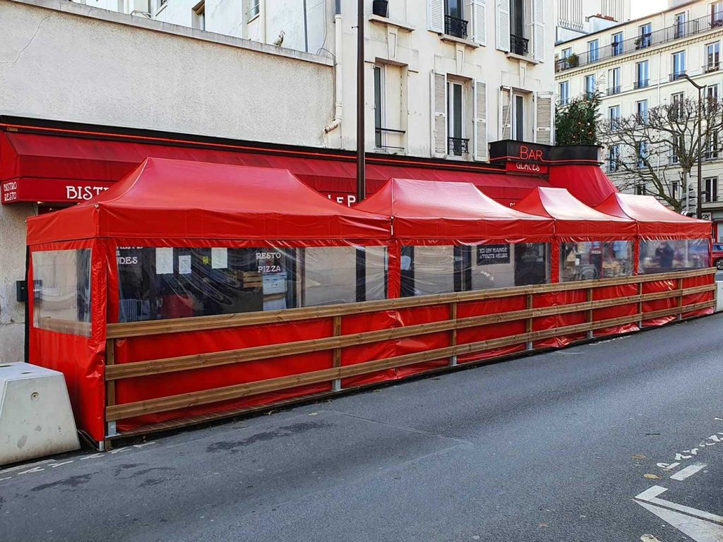 Fabrication Terrasse de restaurant, bar et brasserie - Durand Location